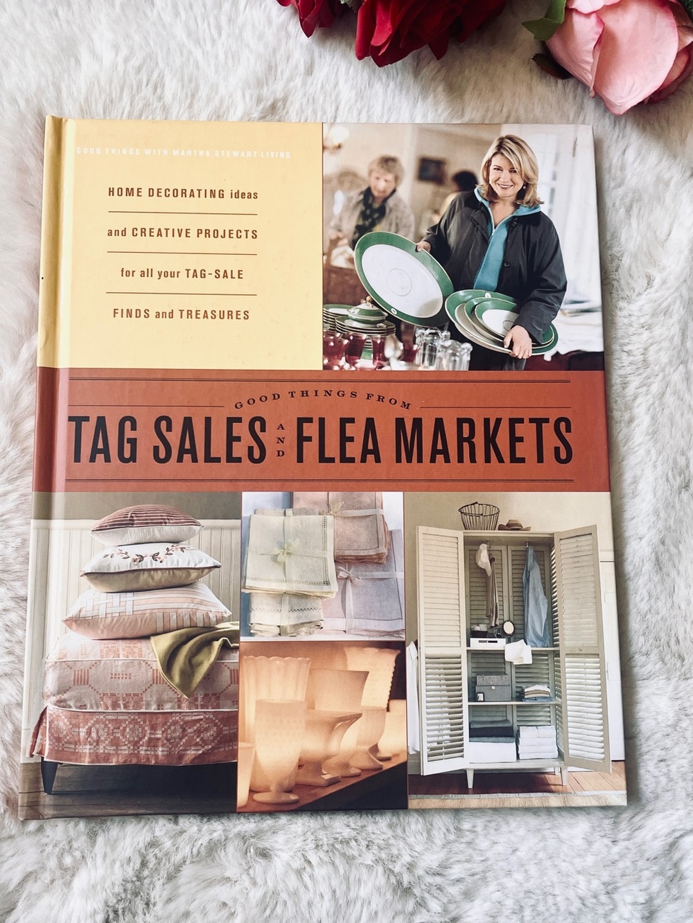 ♥️ Good Things Martha Stewart Tag Sales & Flea Markets Hardcover Book vintage